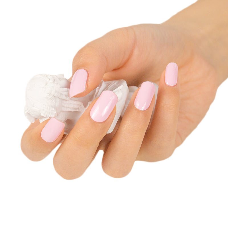 Bandes de Vernis au Gel Semi-Durci "Soft Pastel Pink"