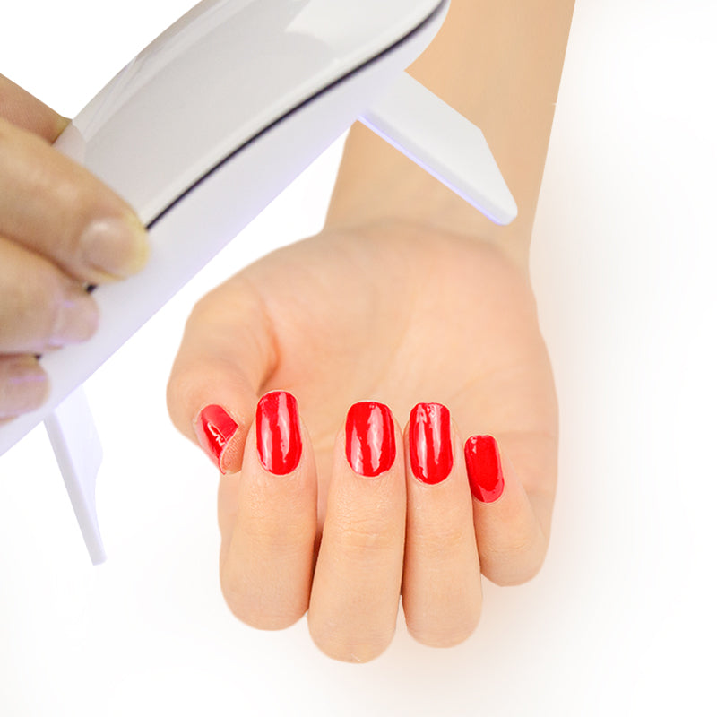 Bandes de Vernis au Gel Semi-Durci "Red Hot Love"