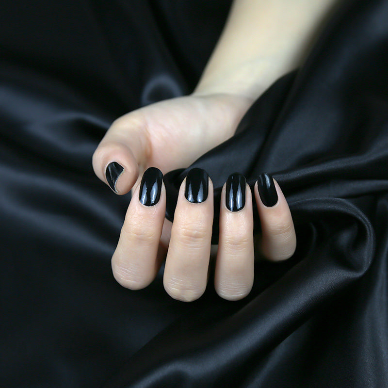 Bandes de Vernis au Gel Semi-Durci "Black Panther"