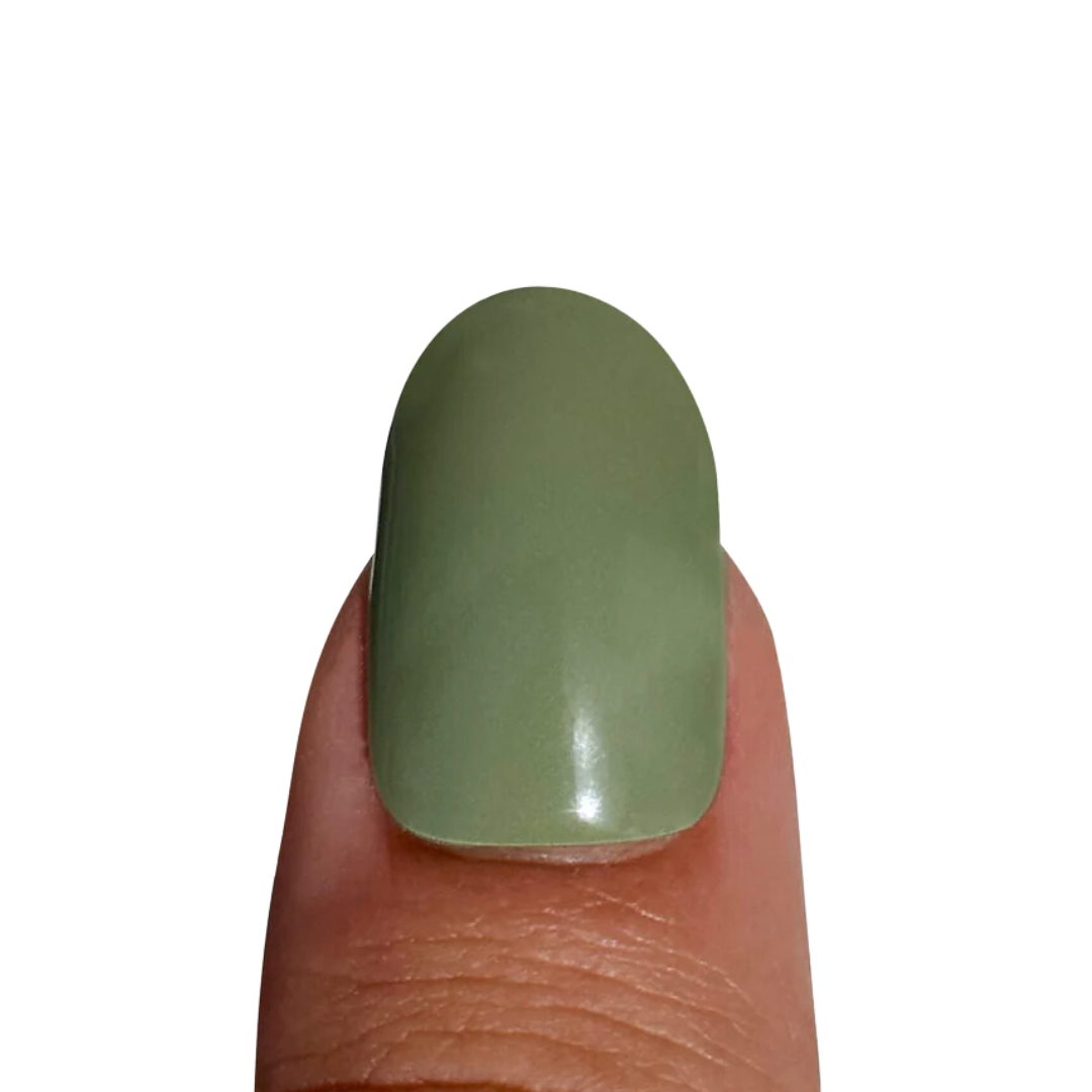 Bandes de Vernis au Gel Semi-Durci "Green Olive"