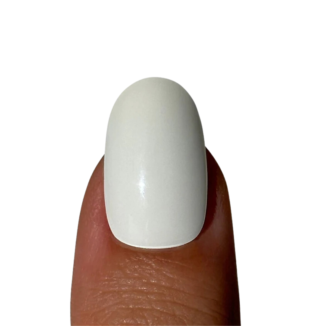 Bandes de Vernis au Gel Semi-Durci "White Pearl"