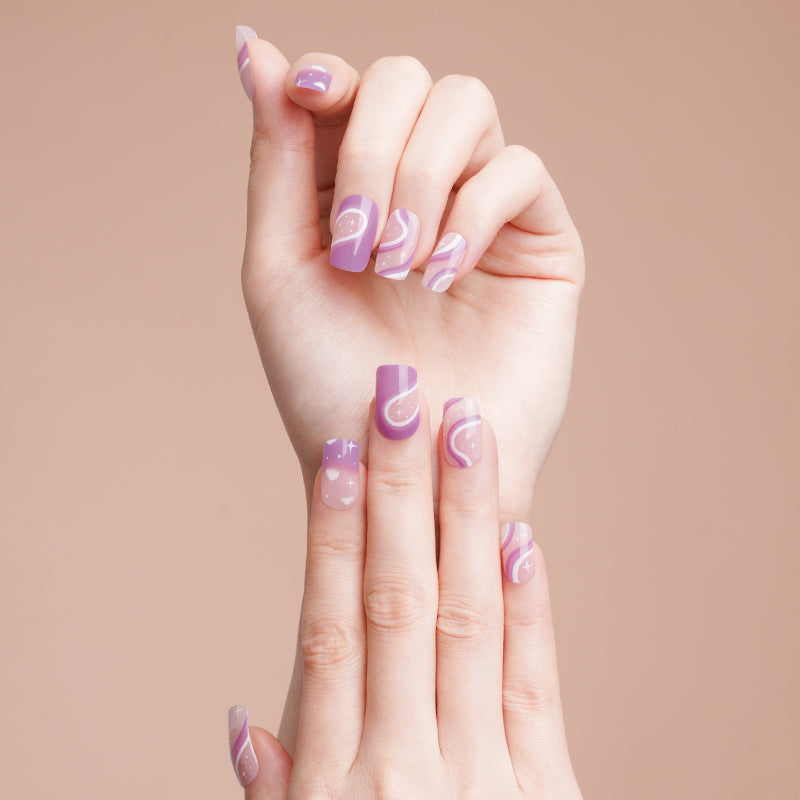 Bandes de Vernis au Gel Semi-Durci "Nail Art N°7"