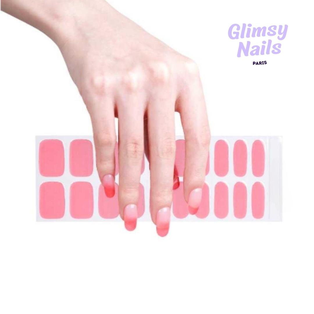 Bandes de Vernis au Gel Semi-Durci "Sweet Candy" - Glimsy Nails